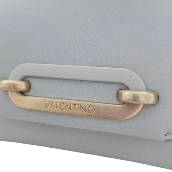 NWT Mario Valentino Women's Light Gray Mini Crossbody Bag - Picture 2 of 14